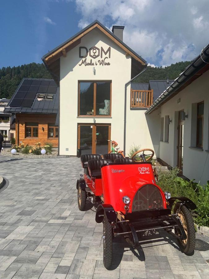 Ferienwohnung Dom Miodu I Wina Muszyna Exterior foto